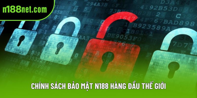 Chính sách bảo mật N188 hàng đầu thế giới Chính sách bảo mật N188 hàng đầu thế giới
