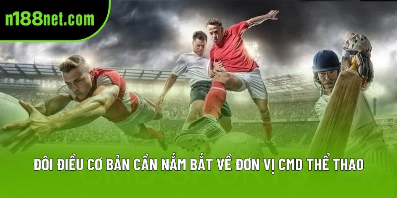 Đôi điều cơ bản cần nắm bắt về đơn vị CMD thể thao Đôi điều cơ bản cần nắm bắt về đơn vị CMD thể thao