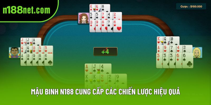 Mậu binh N188 cung cấp các chiến lược hiệu quả